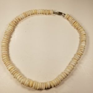 Vintage 70s Puca Shell necklace.